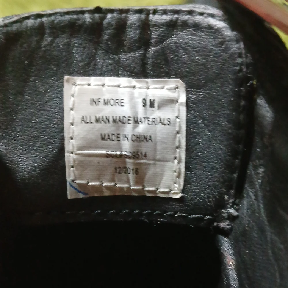 Felipe Stefano Shiny‎ Black Kids Dress Shoes Size 9M Preowned